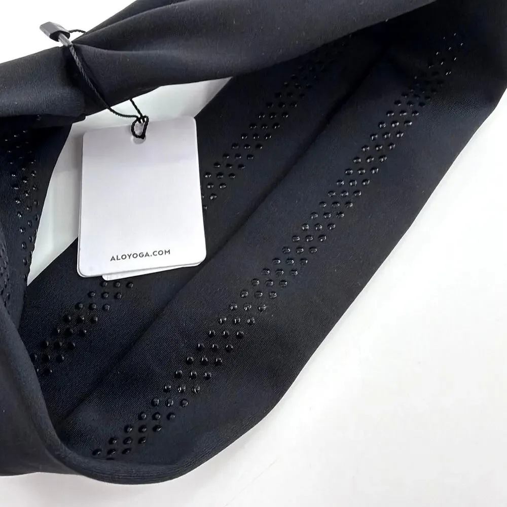 Alo Yoga Black Airlift Headband One Size